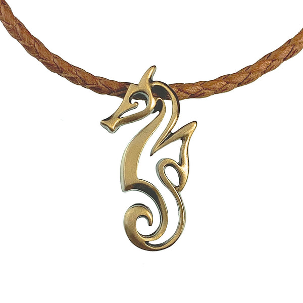 Seahorse Necklaces for Women Bronze- Seahorse Jewelry for Girls, Seahorse Gifts for Seahorse Lovers, Seahorse Charms, Seahorse Pendant