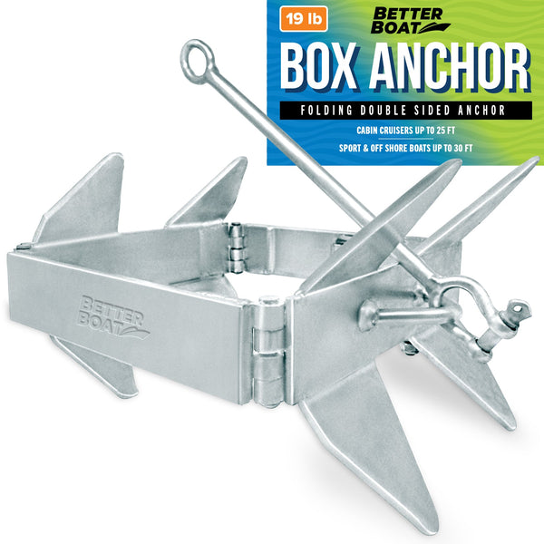 Box Anchor for Boats Folding Anchor