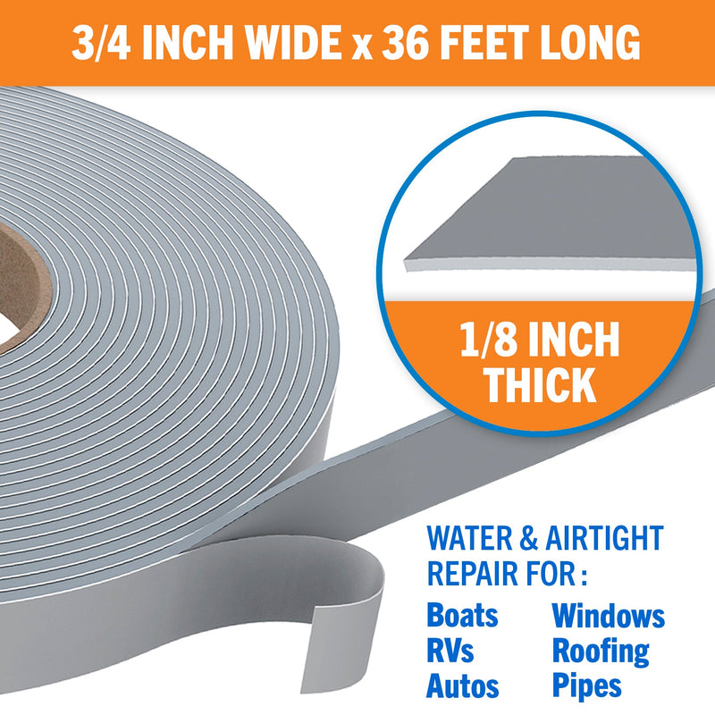 Butyl Tape RV and Boat Window Seal Sealant