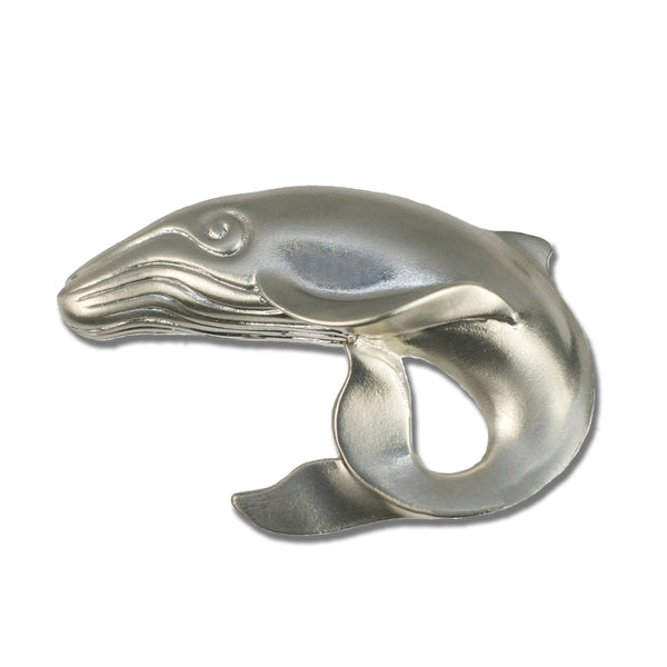 Whale Drawer Pulls and Knobs- Whale Handle, Nautical Pull, Coastal Drawer Pull, Sea Life Cabinet Knob, Ocean Drawer Pulls, Nickel and Brass Whale Knob