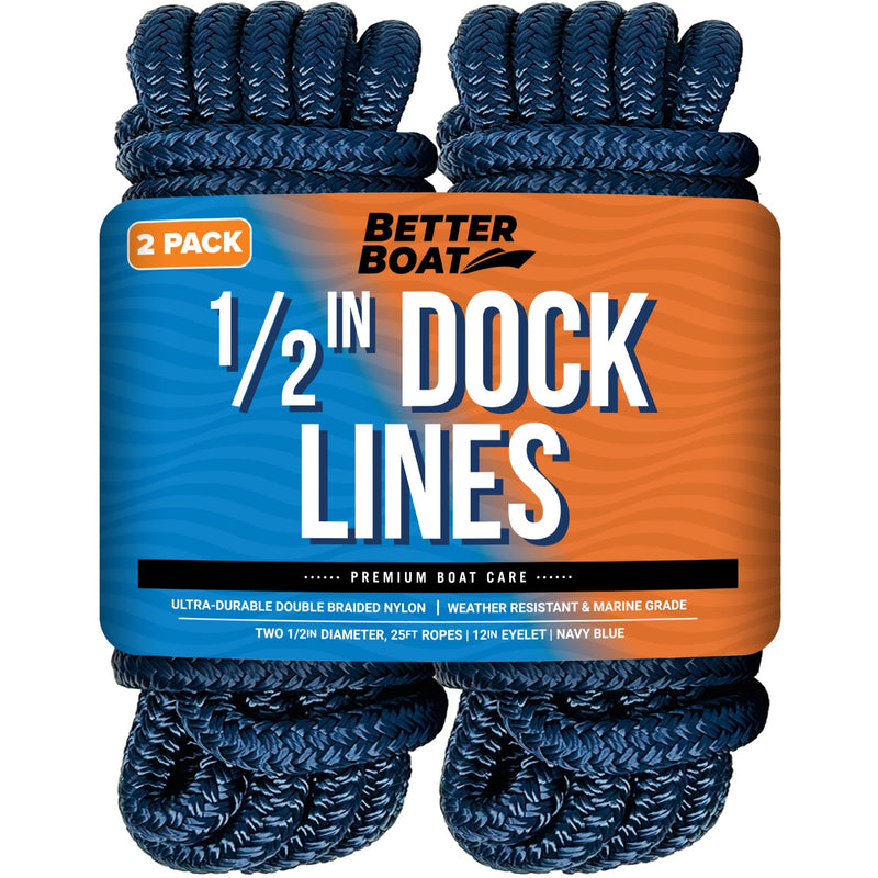 1/2 Dock Lines 25FT