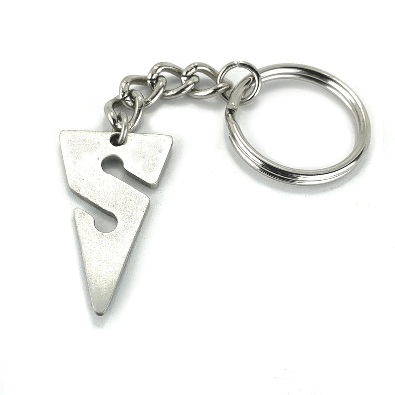 Line Arrow Keychain for Women and Men- Cave Diver Gifts for Women and Men, Line Arrow Pewter Key Chain, Gifts for Cave Divers