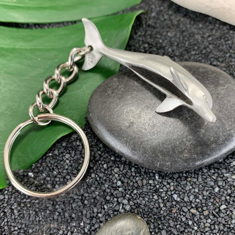 Dolphin Keychain for Women and Men- Dolphin Gifts for Women, Dolphin Key Ring, Gifts for Dolphin Lovers, Sea Life Key Chain