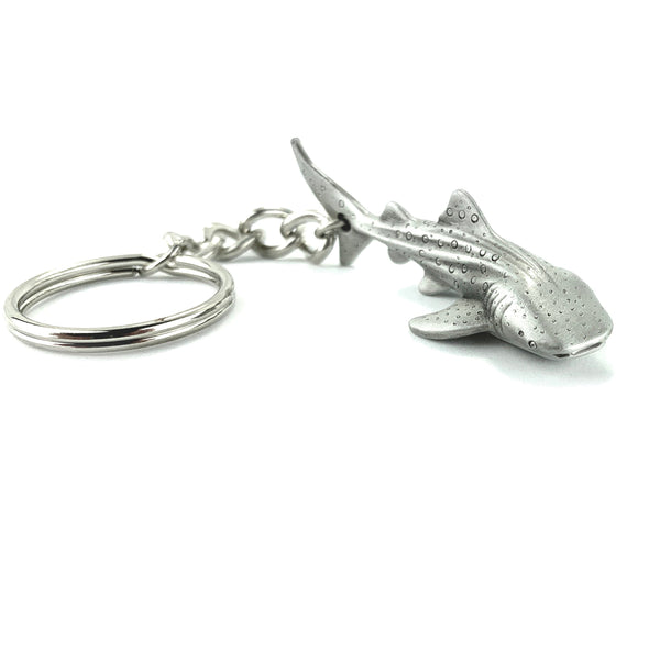 Whale Shark Keychain for Men and Women- Whale Shark Keychain Charm, Gifts for Shark Lovers,  Realistic Shark Key Ring Shark Key Fob