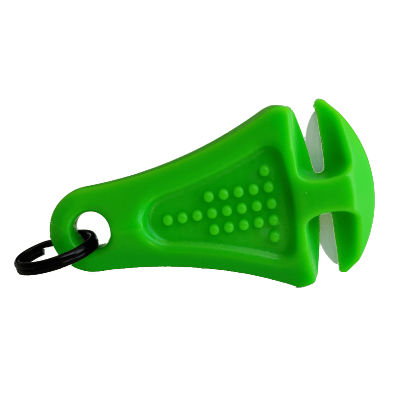 Line Cutterz Ceramic Blade Zipper Pull - Green