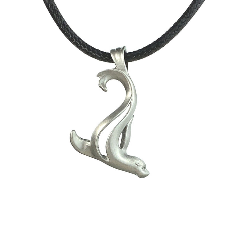 Sea Lion Necklace Pewter Pendant- Sea Lion Gift for Women, Seal Necklace, Gifts for Sea Lion Lovers, Sea Life Jewelry for Divers, Sea Lion Charm