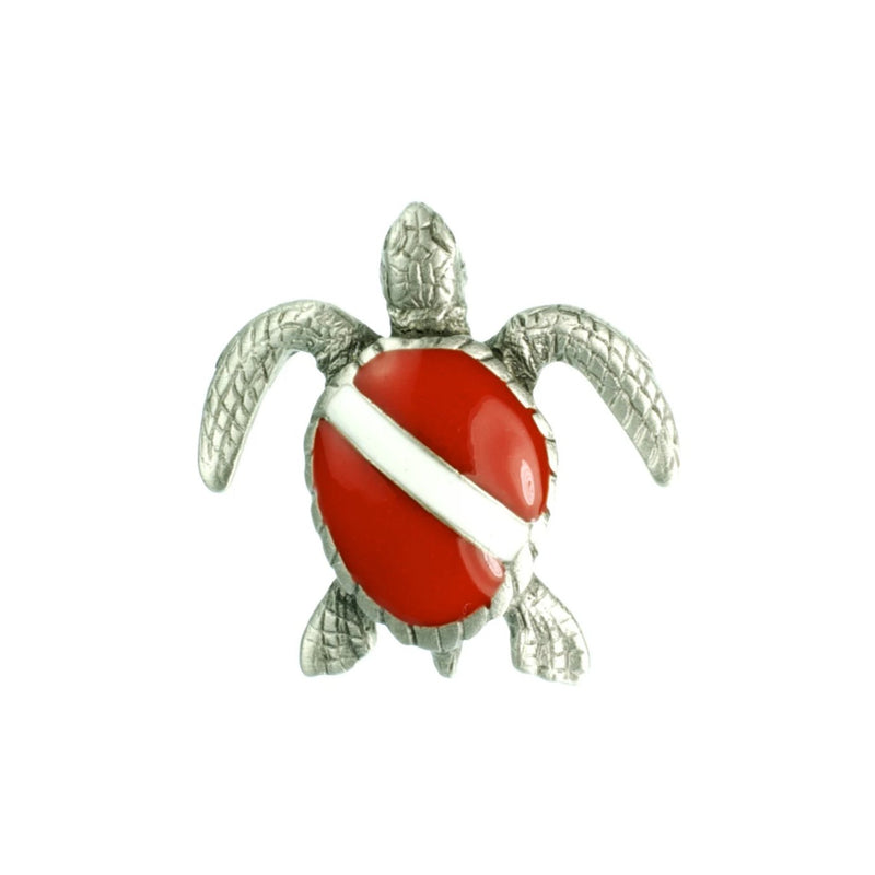Dive Turtle Pin- Gifts for Scuba Divers, Pins for Scuba Divers, Dive Crew Gifts