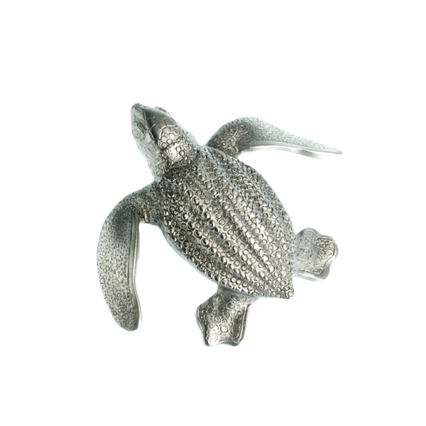 Leatherback Turtle Pin, Hatchling Sea Life  Lead Free Pewter Pin
