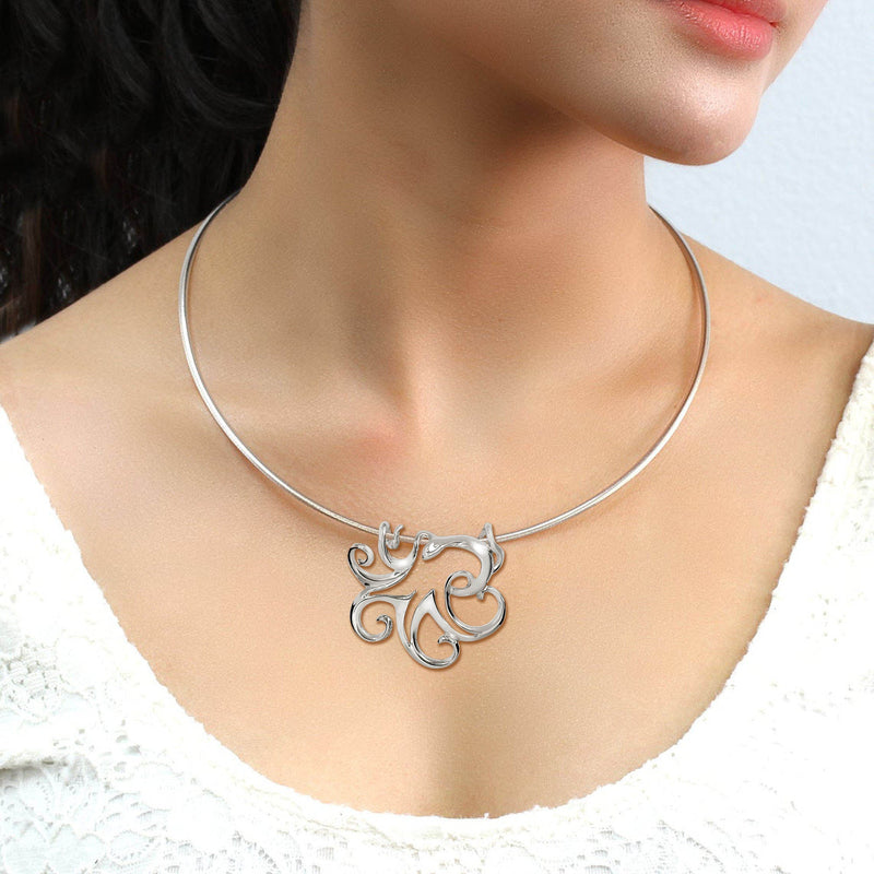Octopus Necklaces for Women Sterling Silver- Octopus Jewelry for Women, Octopus Pendant, Sea Life Jewelry, Octopus Gifts for Women