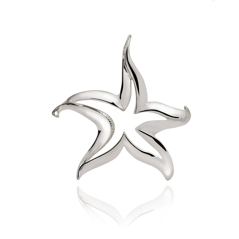 Starfish Necklace Sterling Silver for Women- Sea Star Pendants, Starfish Jewelry for Women, Sea Star Jewelry Sterling Silver, Beachy Necklaces