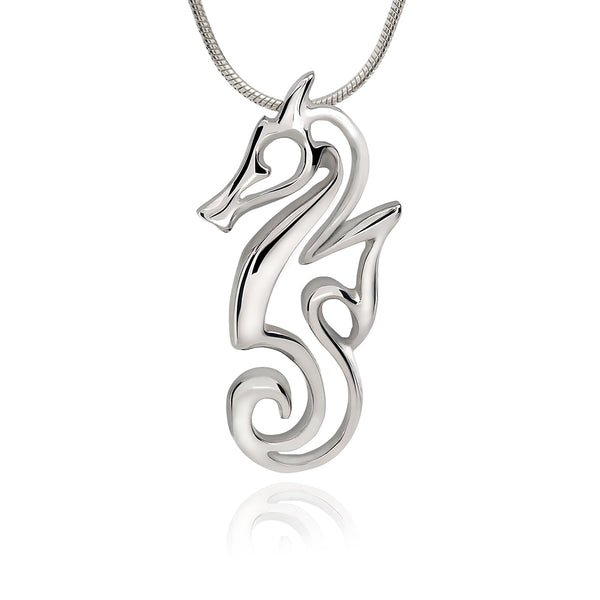 Seahorse Necklaces for Women Sterling Silver- Sea Horse Jewelry, Gifts for Seahorse Lovers