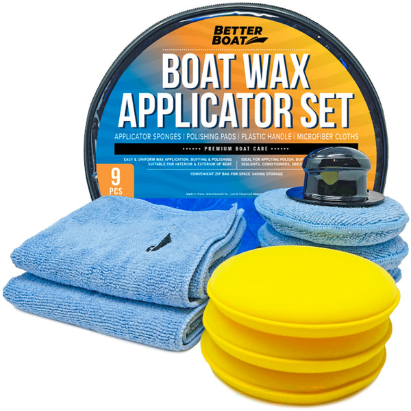 Microfiber Wax Applicator Set