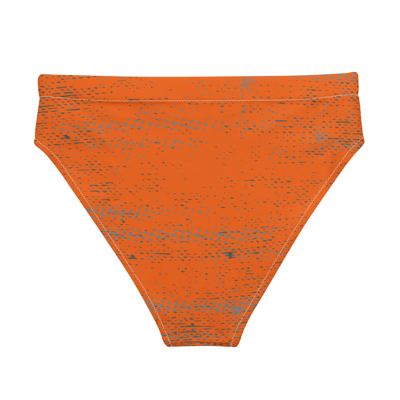 Life League Gear - ADAPT - High Viz Orange - Recycled High-Waisted Bikini Bottom