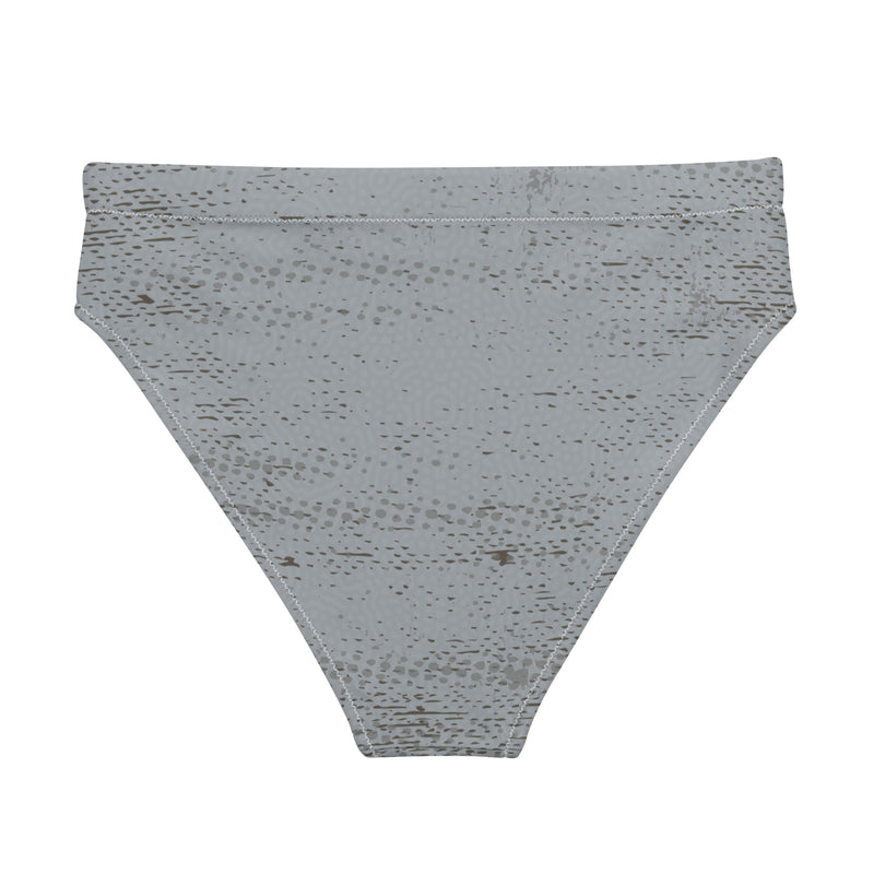 Life League Gear - ADAPT - Mako Grey - Recycled High-Waisted Bikini Bottom