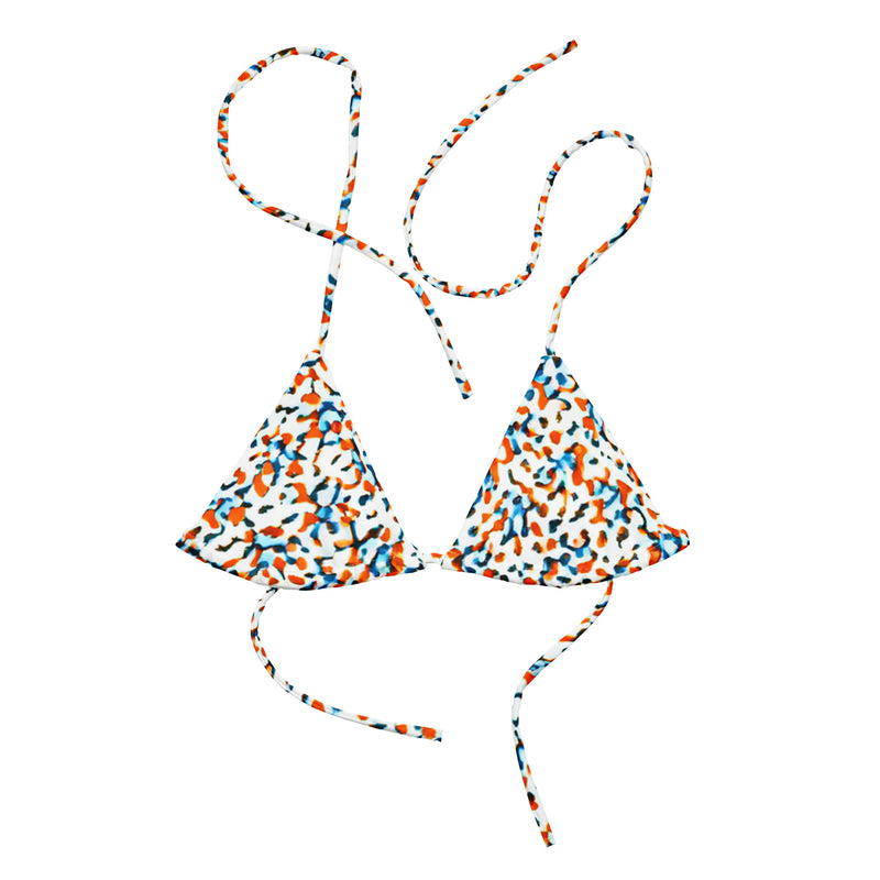 Women's Summer - String Bikini Top - Koi