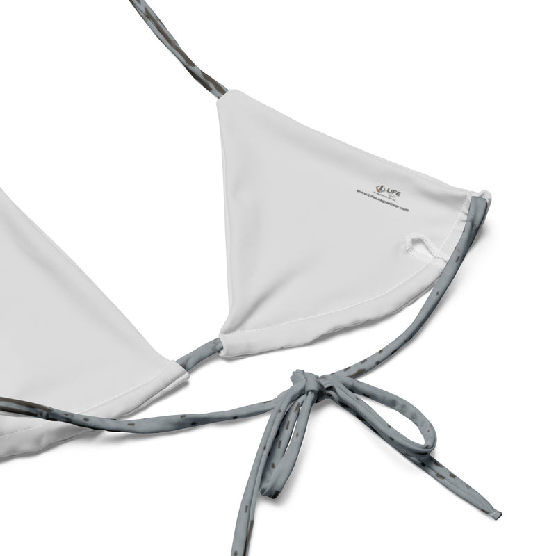 Women's ADAPT - String Bikini Top - Mako Grey | Mangrove Mud