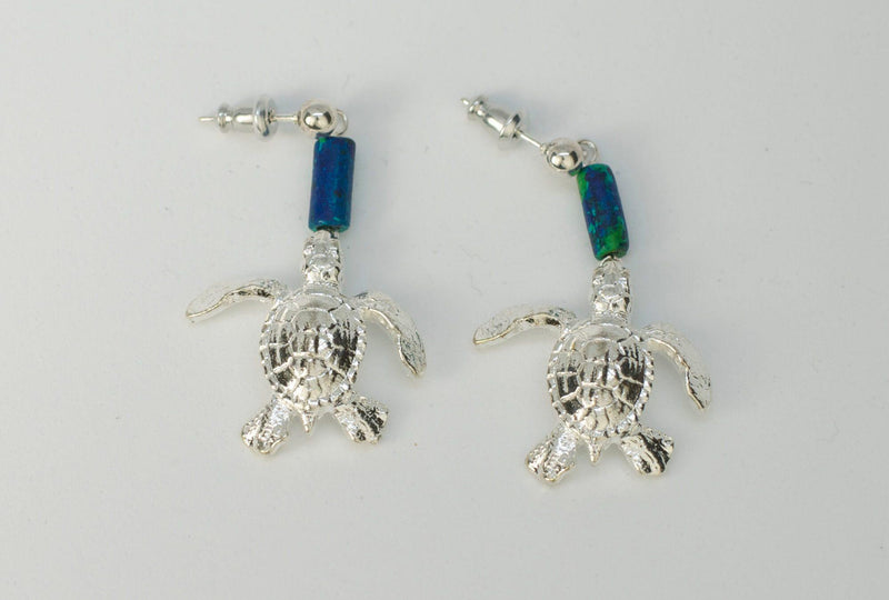 Ocean Theme Baby Sea Turtle Sea Life Earrings Bracelet & Necklace Available