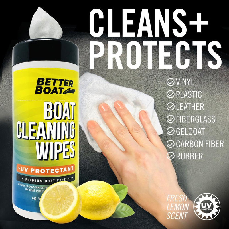 Boat Cleaner Wipes with UV