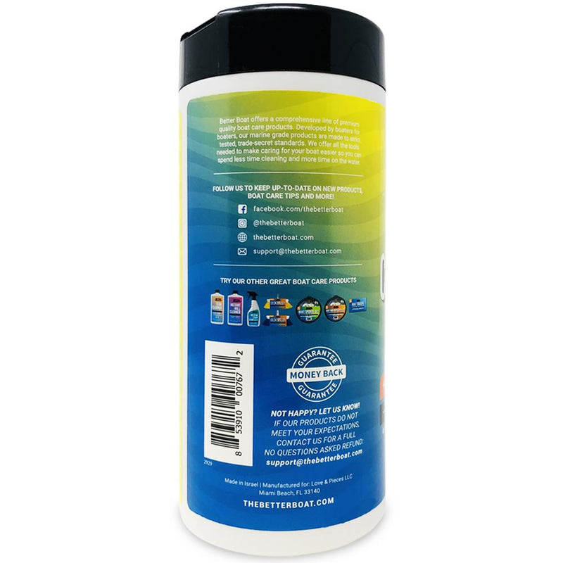 Boat Cleaner Wipes with UV