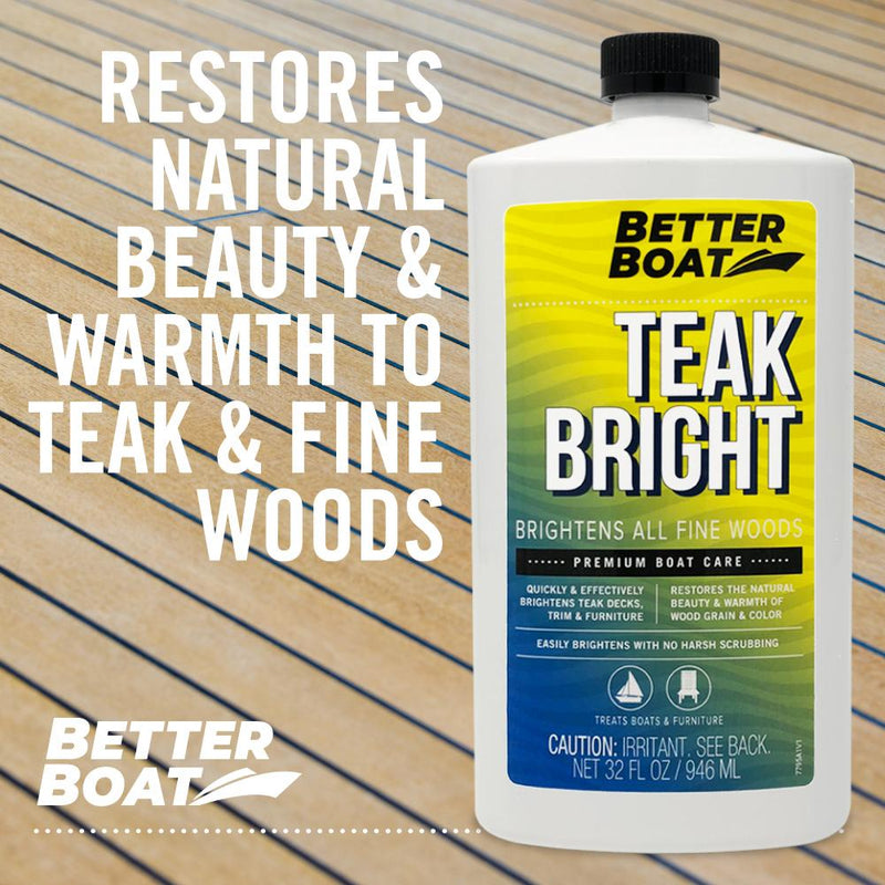 Boat Deck Teak Brightener