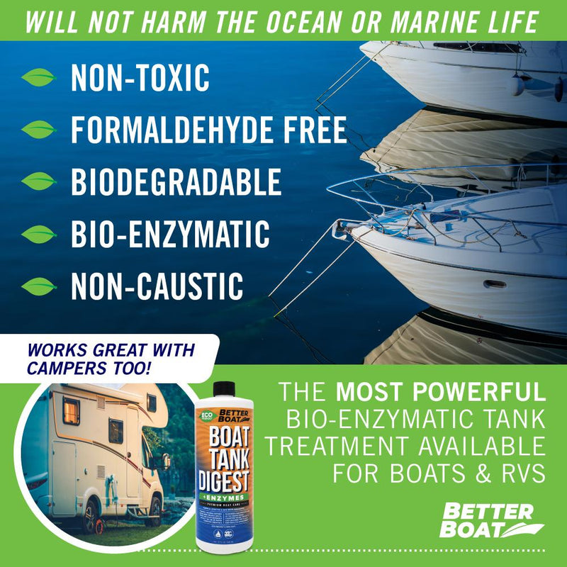 Boat Enzymatic Toilet Tank Digest