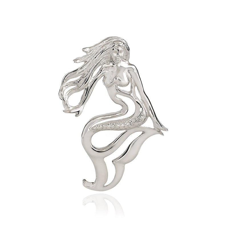 Mermaid Jewelry for Women Sterling Silver- Mermaid Necklaces for Women, Mermaid Gift Ideas for Adults