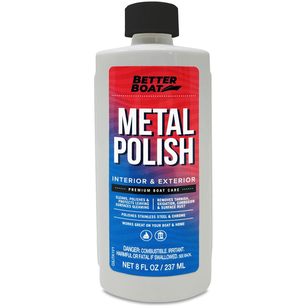 Marine Metal Polish Chrome and Stainless Steel