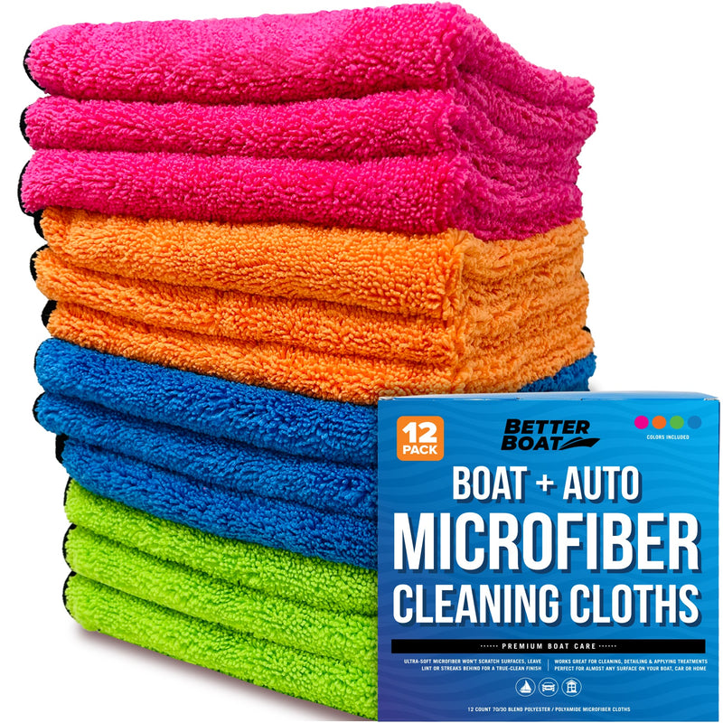 Microfiber Cloth Set 12Pk