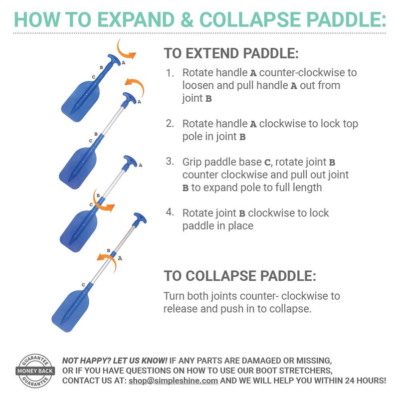 Mini Telescoping Paddle