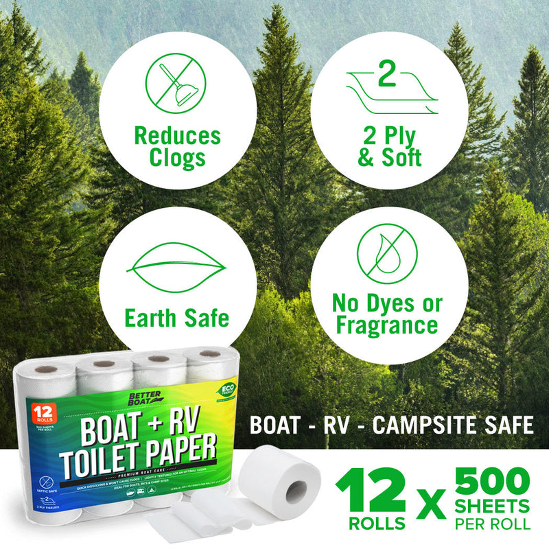 Boat and RV Toilet Paper