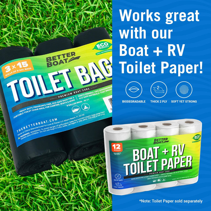 45 Portable Toilet Bags