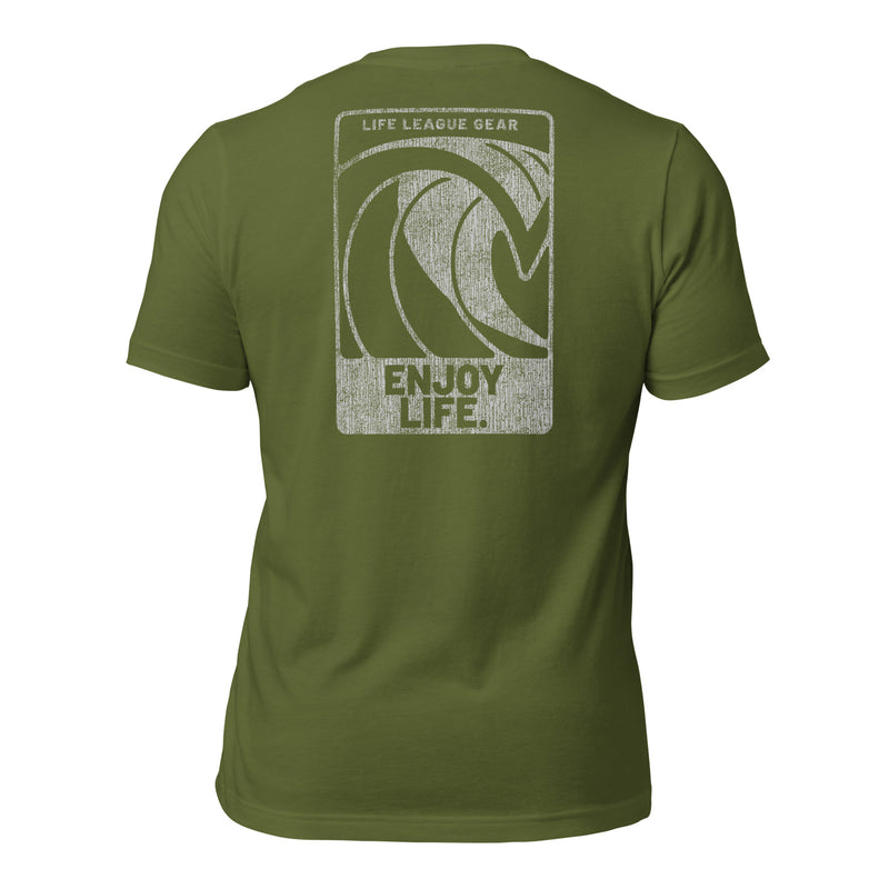 Life League Gear - ENJOY LIFE WAVE - Unisex T-Shirt